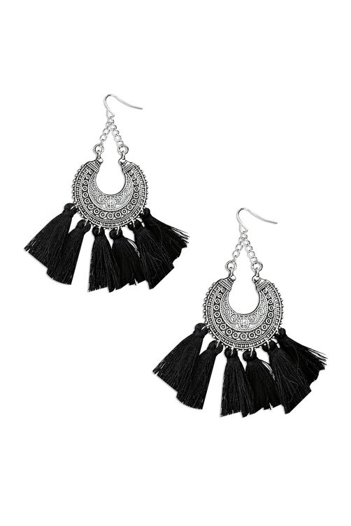 Black Earrings image number 1